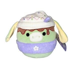 Squishmallows 6” Juniper the Milkshake Donkey Easter 2025 Plush